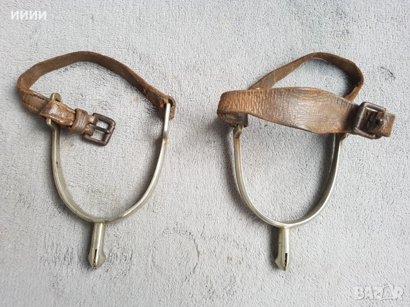 Офицерски никелови шпори , снимка 1