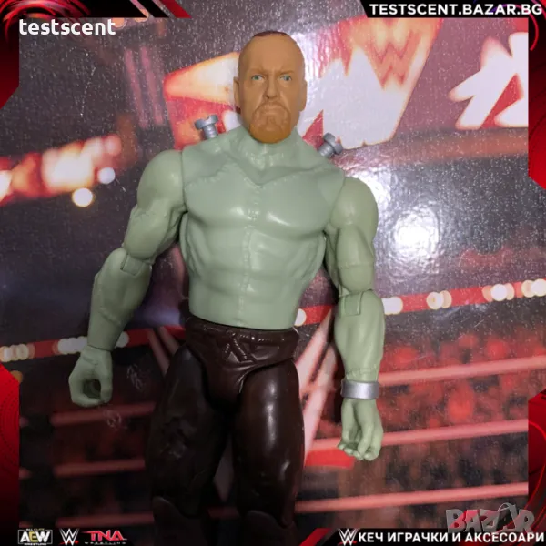 Екшън фигура WWE Undertaker Zombie Monster Series Collection Гробаря играчка WWE чудовища, снимка 1