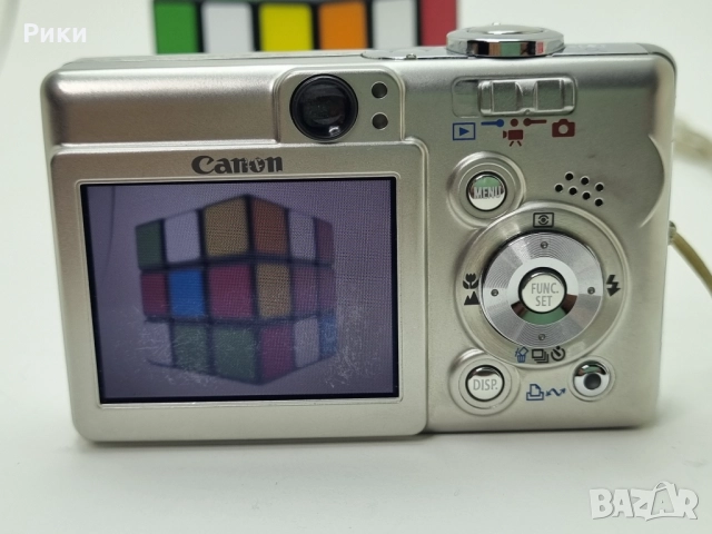 Canon Digital Camera IXUS 40 4.0MP Silver , снимка 7 - Фотоапарати - 52742718