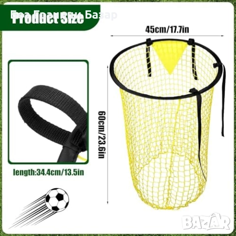Нови 2 броя футболни мрежи за горни ъгли – тренировка на точност деца, снимка 3 - Футбол - 51941065
