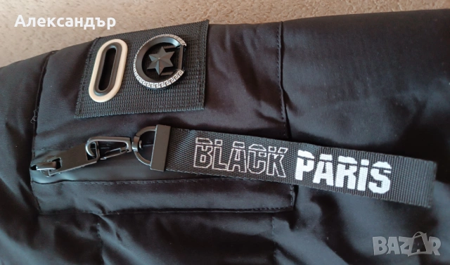 Топло черно яке Nature, снимка 6 - Якета - 53956258