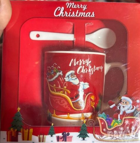 Коледни порцеланови комплекти, снимка 5 - Чаши - 51997708