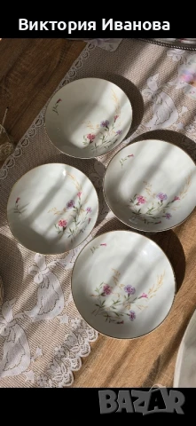 чинии за основно Bavaria, снимка 5 - Антикварни и старинни предмети - 50746802