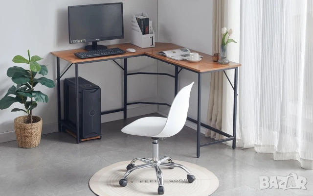 Ъглово бюро Тритон II - изцяло метален скелет