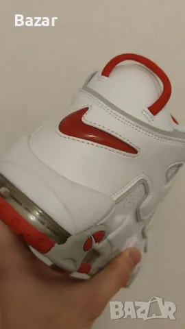 Nike Air More Uptempo Размер 43 Номер 27.5см Обувки Маратонки Кецове Бели, снимка 6 - Маратонки - 48467844