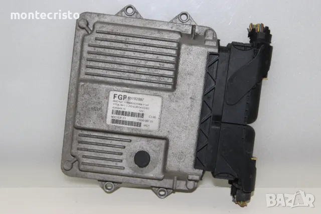 Моторен компютър ECU Lancia Ypsilon (2004-2011г.) 55 192 097 / 55192097 / MJD6JFY1 / MJD6JF.Y1, снимка 1 - Части - 47157389