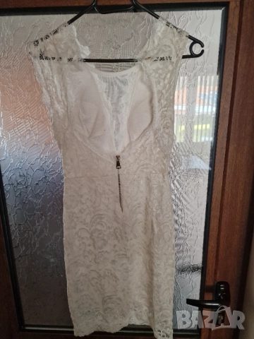 Дантелена дамска рокля, снимка 3 - Рокли - 52954542