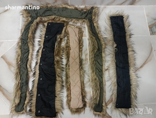 лот 5 броя яки с косми за дрехи - 28 лв, снимка 3 - Други - 51647222