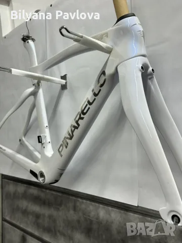 Рамка Pinarello Dogma F RIM Crystal White B632 46.5 cm, снимка 4 - Части за велосипеди - 48035739