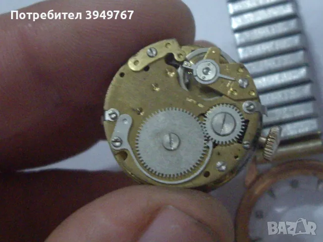 Стар позлатен мъжки часовник., снимка 5 - Мъжки - 50156406