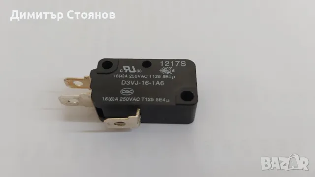 Продавам превключвател OMRON D3VJ-16-1A6, снимка 1 - Друга електроника - 47179504