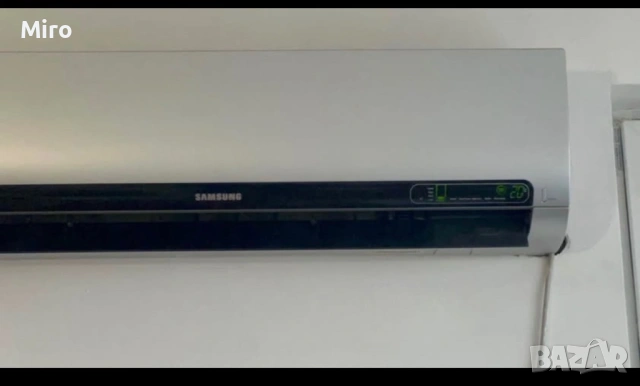 Инверторен климатик Samsung 12-ка, използван, снимка 6 - Климатици - 53488198