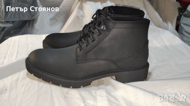 Удобни мъжки полуботи от естествена кожа TIMBERLAND №40