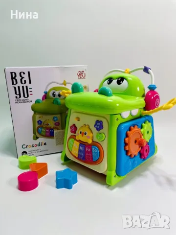 Бебе занимателен център Crocodile , снимка 11 - Образователни игри - 50370214