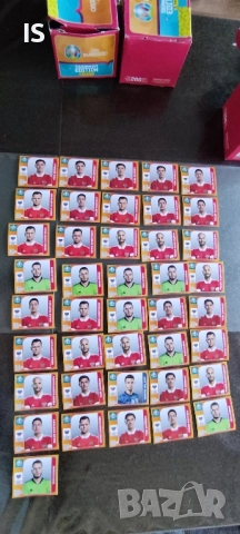 Колекция от над 1000 стикера UEFA Euro 2020, снимка 5 - Колекции - 51825801