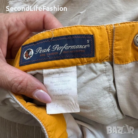 Peak Performance мъжки къси панталони карго размер S, снимка 2 - Къси панталони - 54023204