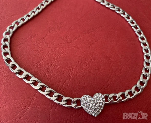 Чокър колие с орнамент , снимка 7 - Колиета, медальони, синджири - 50713202