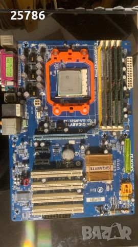 комплект АМ2 дъно,процесор,рам и твърд диск, снимка 1 - Дънни платки - 45421439
