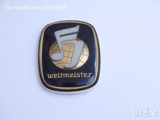 Емблема за акордеон Велтмайстер, снимка 2 - Акордеони - 51892426