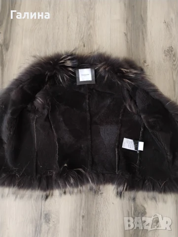 Елек от естествена кожа Guy Laroche, снимка 4 - Елеци - 50754019