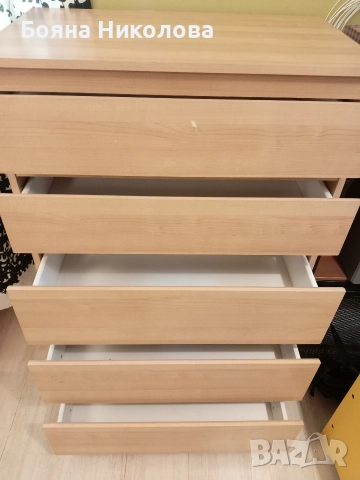 Скрин с 5 чекмеджета, снимка 5 - Скринове - 52688414