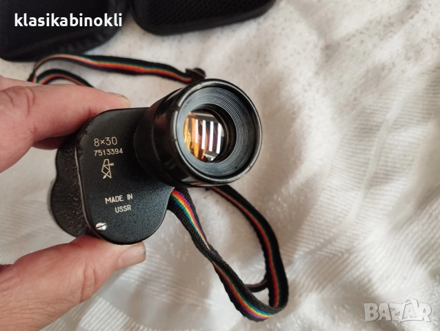 Ловен Съветски Монокъл-МП 8 х 30-MADE IN СССР, снимка 3 - Екипировка - 53809304