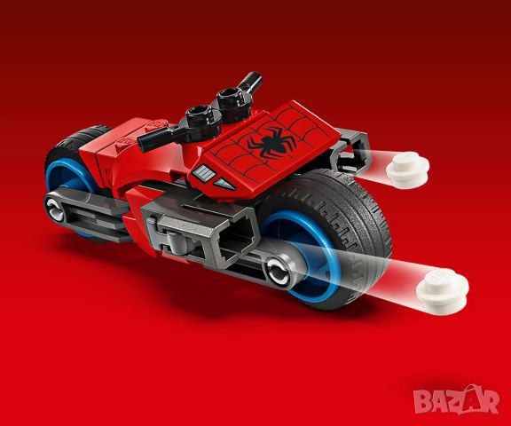 LEGO® Marvel Super Heroes 76275 - Преследване с мотоциклети: Спайдърмен срещу Док Ок, снимка 9 - Конструктори - 45614277