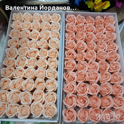 сапунени рози , снимка 6 - Изкуствени цветя - 53296012