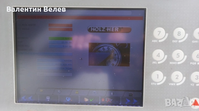 кантираща машина holzher 1320 година 2007, снимка 7 - Други машини и части - 53520110