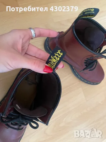 Кубинки Dr Martens, снимка 5 - Дамски боти - 48007765