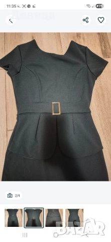 елегантна дамска рокля, снимка 2 - Рокли - 52509331