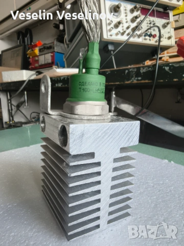 Нови мощни руски тиристори Т160 (160А) с масивни радиатори