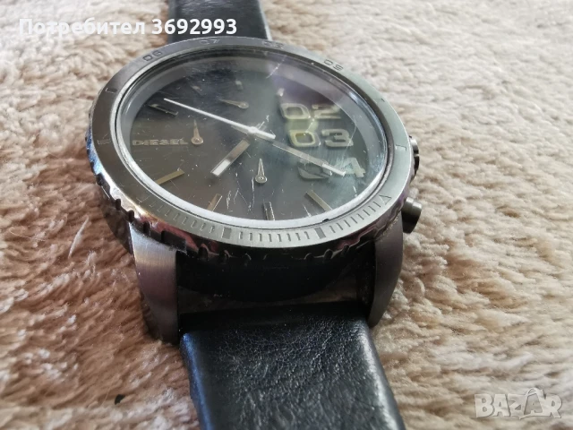 Часовник Diesel Black Chronograph Steel Watch DZ5329 