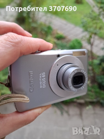 Компактен дигитален фотоапарат Canon Digital IXUS 65, снимка 2 - Фотоапарати - 52480616
