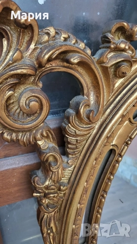 Бароково огледало 048, снимка 5 - Огледала - 52787770