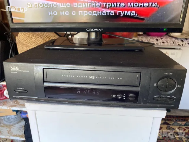 VHS SAG vcr2200, снимка 1 - Плейъри, домашно кино, прожектори - 47675710