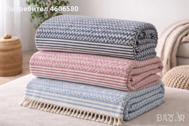 🔥 Жакардови шалтета – РАЗПРОДАЖБА 170-210 см🔥, снимка 2 - Покривки за легло - 53989369