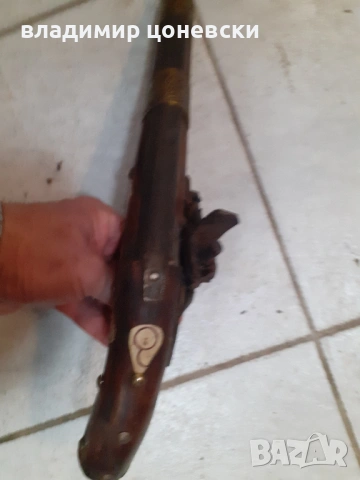 Красив кремъчен пистолет,пищов,оръжие, снимка 6 - Колекции - 53603400