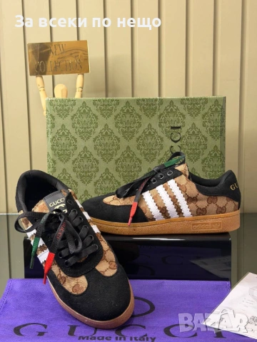 Gucci Adidas Дамски Маратонки👟Дамски Спортни Обувки Гучи Адидас - Различни Цветове Код SK869, снимка 7 - Маратонки - 53226649
