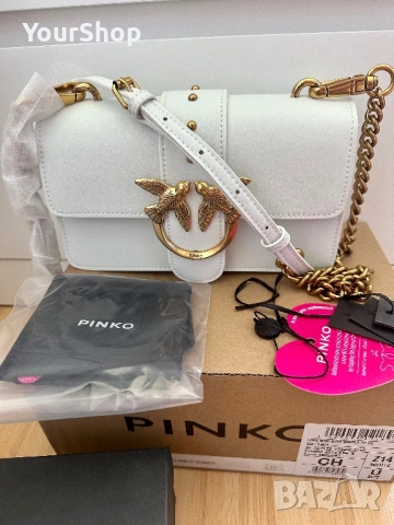 PINKO Love One Mini – оригинална кожена чанта | НОВА 