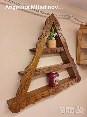 Етажерки, рафт, стойка за стена дъб , снимка 2 - Етажерки - 53772472