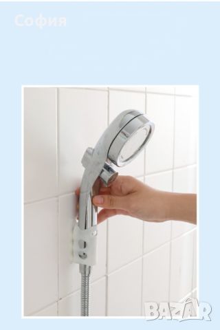 Поставка за душ слушалка с вакуум, снимка 3 - Други стоки за дома - 45286358