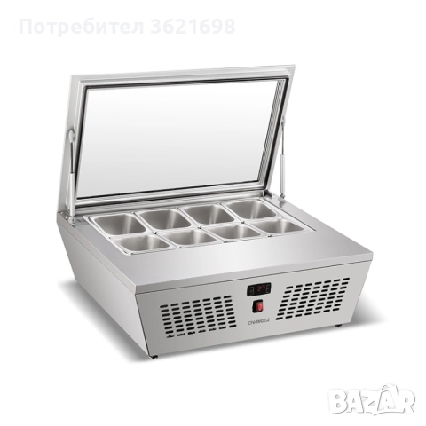 Хладилна витрина за сладолед 4 съда, DW-67, снимка 5 - Хладилни витрини и фризери - 52636456