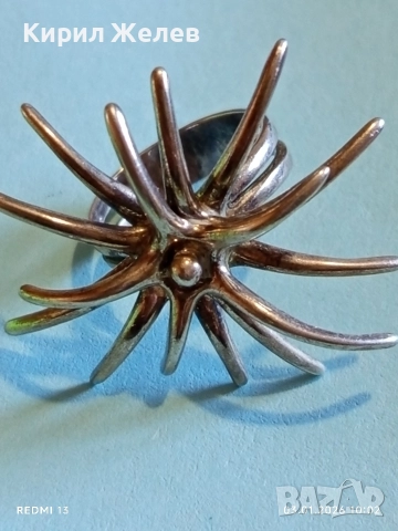 Сребърен пръстен с екстравагантен дизайн ВЕЛИКОЛЕПИЕ Арт бижу 52715, снимка 5 - Пръстени - 52960925