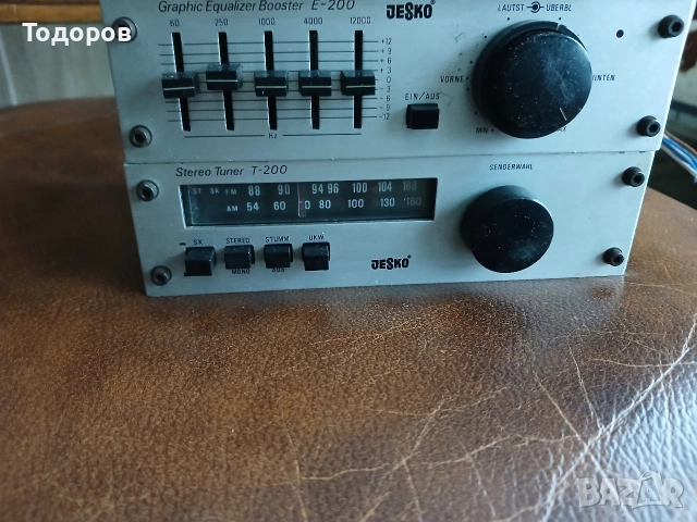 Ретро авто касетофон, тунер ,усилвател, еквилайзер , снимка 2 - Ресийвъри, усилватели, смесителни пултове - 53243486