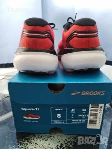 Brooks Glycerin 21 41 номер , снимка 9 - Маратонки - 47065448