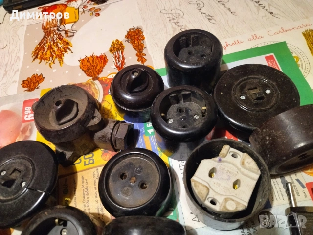 Стари контакти, снимка 7 - Антикварни и старинни предмети - 54037652