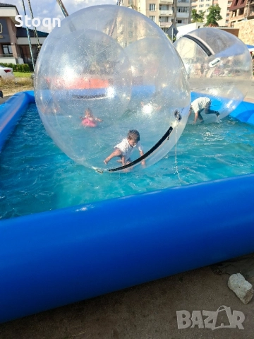 Надуваем басейн с топки и лодки, снимка 5 - Друго търговско оборудване - 51631214