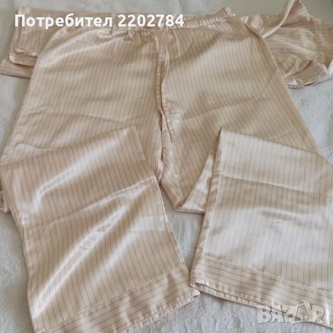 Дамски сатенени пижами, пижама , снимка 4 - Нощници - 46811233