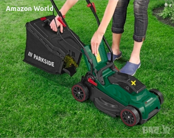 ‼️Чисто Нова ‼️ Косачка Parkside на батерия, 20 V PRMA 20-Li B2 + батерия и зарядно‼️ , снимка 4 - Градинска техника - 54147296
